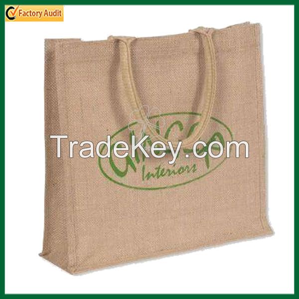 Wholesale Tote Jute Advertising Bag (TP-SP505)