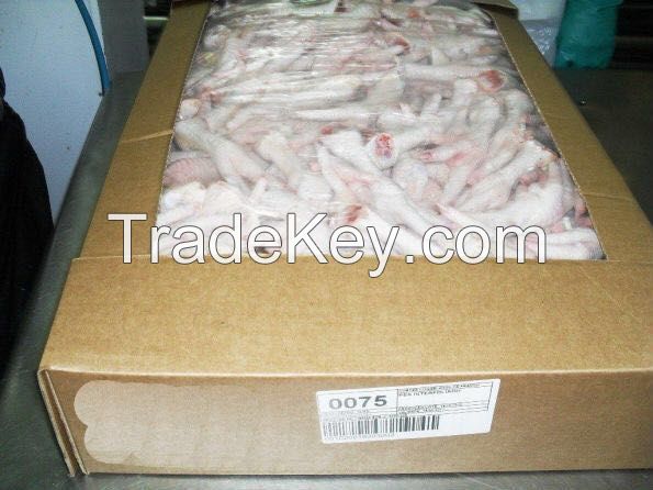 Grade A Chicken Paws, Feet, Wings, Mid Joint Wing, Whole Chicken - HALAL - Approved SIF for China