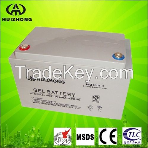 solar battery AGM gel lead-acid battery deep cycle batteries street led light battery UPS lawn mower