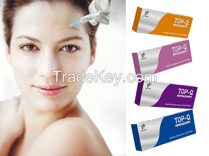 1ml TOP-Q hyaluronic acid dermal filler for facial anti wrinkles lip nose filler ha fillers for sale