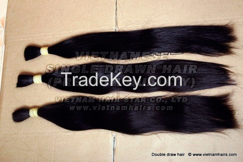 Vietnamese single  drawn straight hair