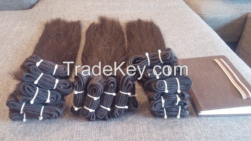 COLORED DOUBLE DRAWN STRAIGHT WEFT HAIR