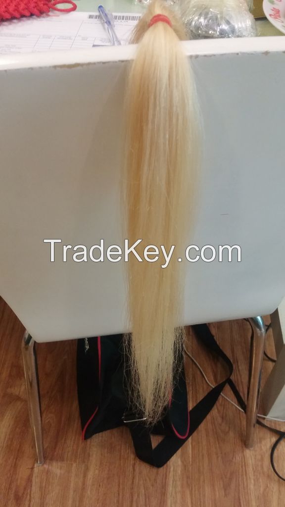 COLORED SINGLE DRAWN STRAIGHT HAIR