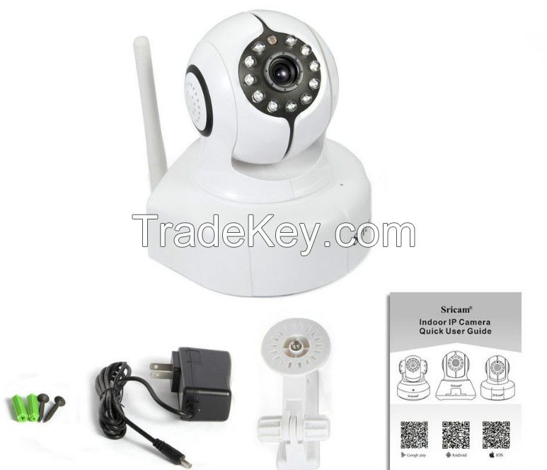 Sricam720P HD Wi-Fi PT IR-CUT IP camera indoor SP011