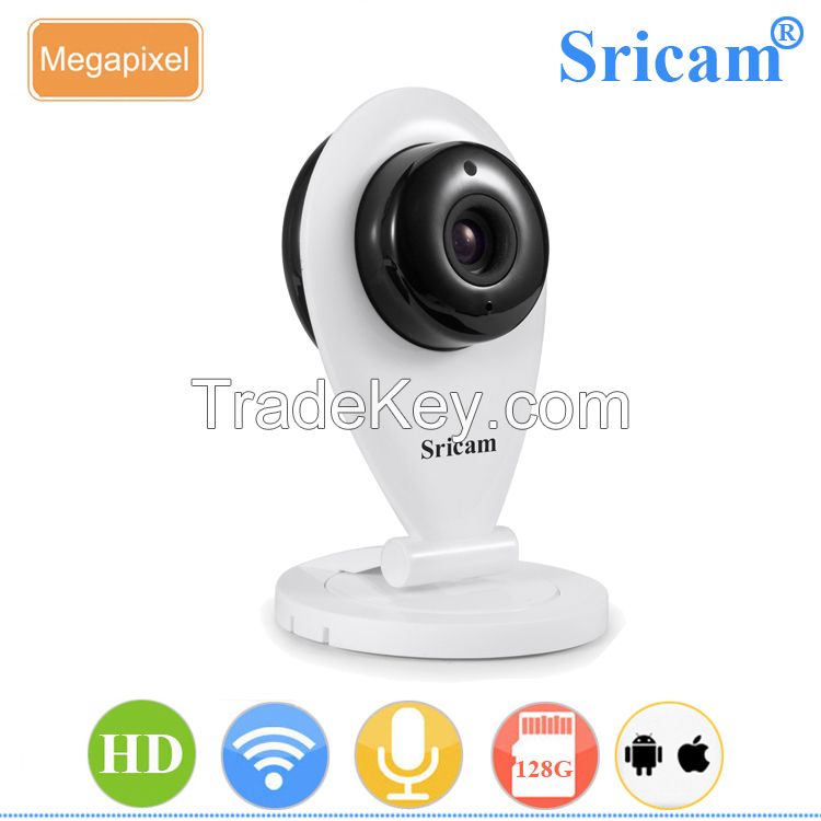 SricamSP009A Mini Wireless IP camera  IR-CUT HD720P P2P baby monitor