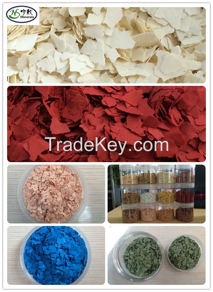 Epoxy Floor Coating Decorative Color Flakes / Chips / Fleck for Granite Wall Paint