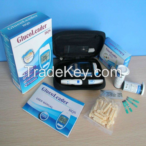 sell HQS blood test meter with strip for diabetes