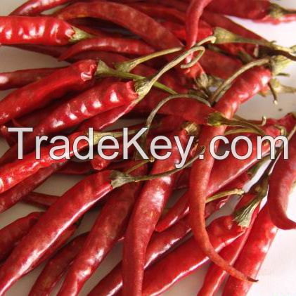 Sell Dry Red Yunnan Chilies With Stem