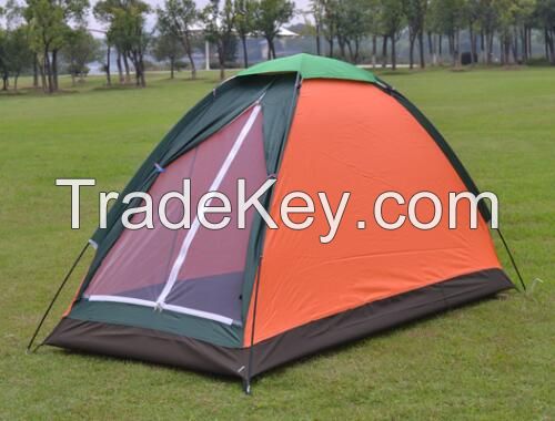 Camping tent good style waterproof single person single layer for outdoor fishing hiking mountain