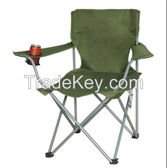 Fishing chair with cup holder with armrests portable comfortable for outdoor camping hiking garden