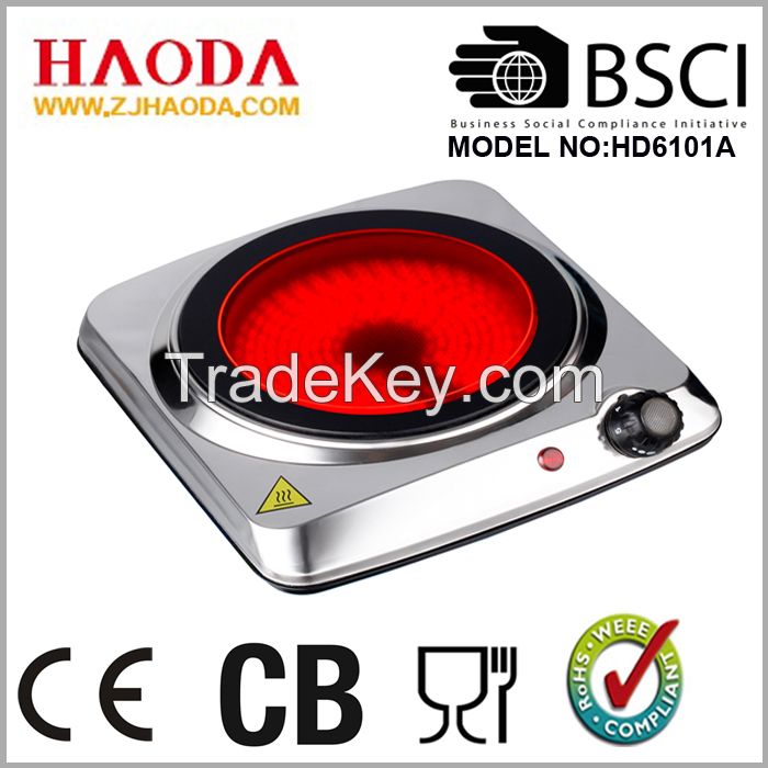 Ceramic/Infrared Cooker hobs