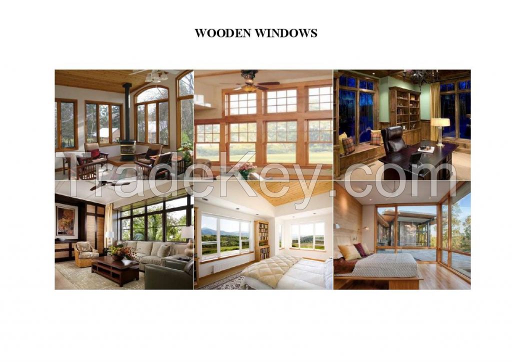 Wooden windows