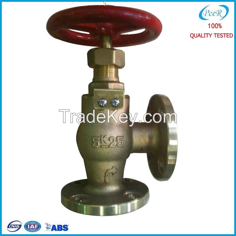 JIS F 7352 Flange End Brass Valve