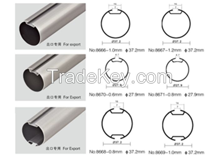 aluminium tubes, aluminium extrusions, aluminium extrusion profiles