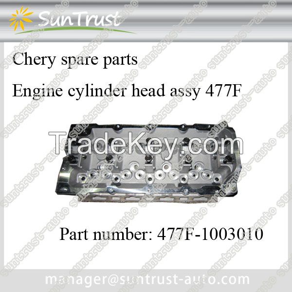 A13 spare parts, cylinder head assy