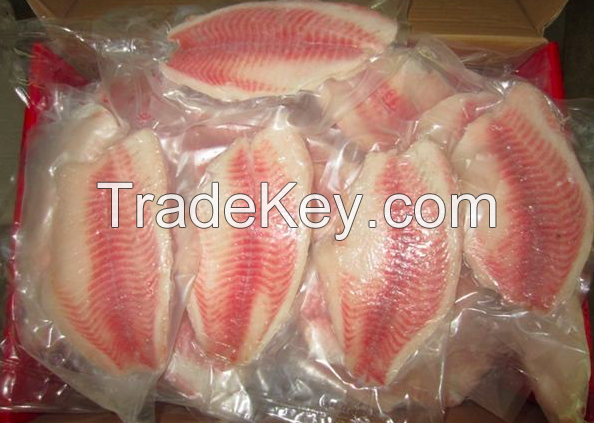 Frozen IQF Whole Tilapia Fish and Tilapia Fillet