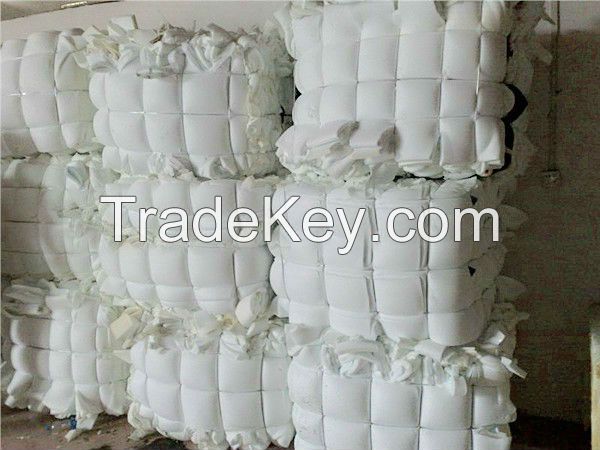 Waste Memory PU Foam Scrap in Bales