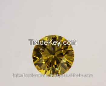 0.30 Ct. Round Shape Loose Natural Diamond Yellow SI2 GIA