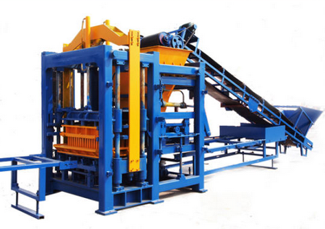 Automatic Concrete Block Making Machine