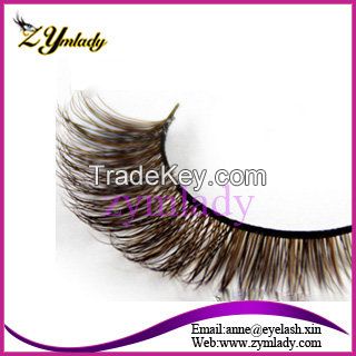 Colored Siberian Mink Fur Lashes