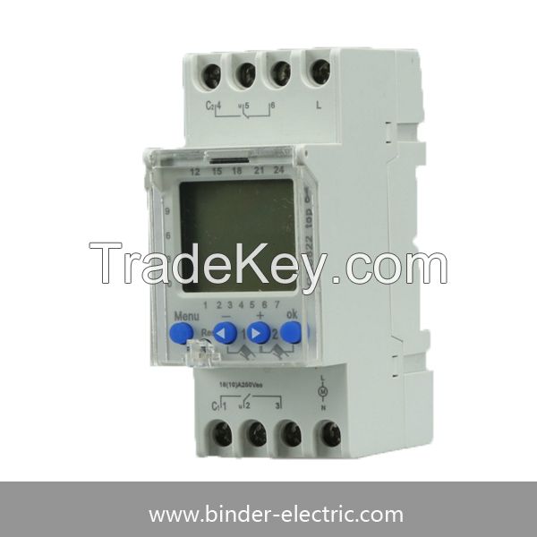 Weekly Programmable Ahc822 Battery Relay Dpdt 2c