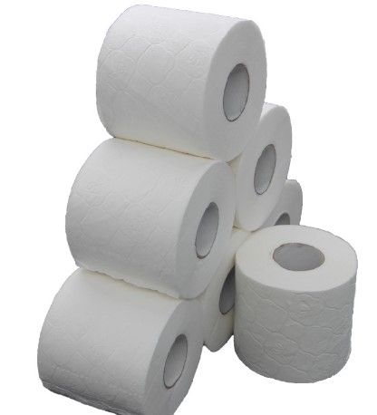 100% virgin wood pulp toilet paper 2-ply bathroom tissue