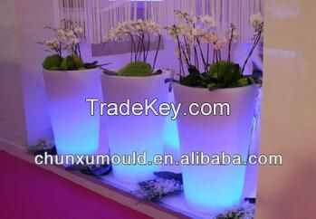 Roto Moulded LED Flower Pot, Planter Pot OEM