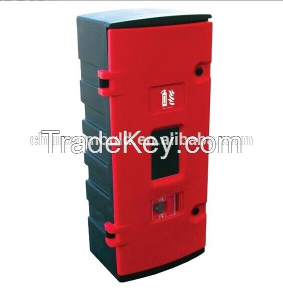 Plastic Fire Extinguisher Box, Made of PE, OEM Service