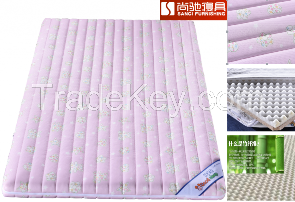 Offer anti-mites bamboo wellness mattress for children