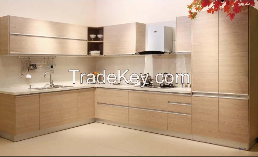 Wooden kitchen cabinet
