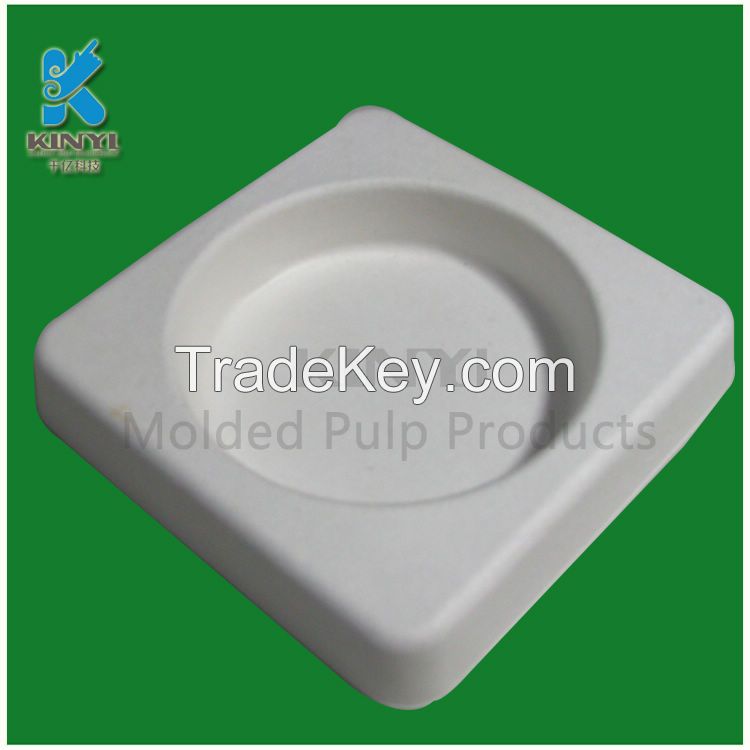 Recycled Materials Molded Insert Tray for Inner Carton Packaging