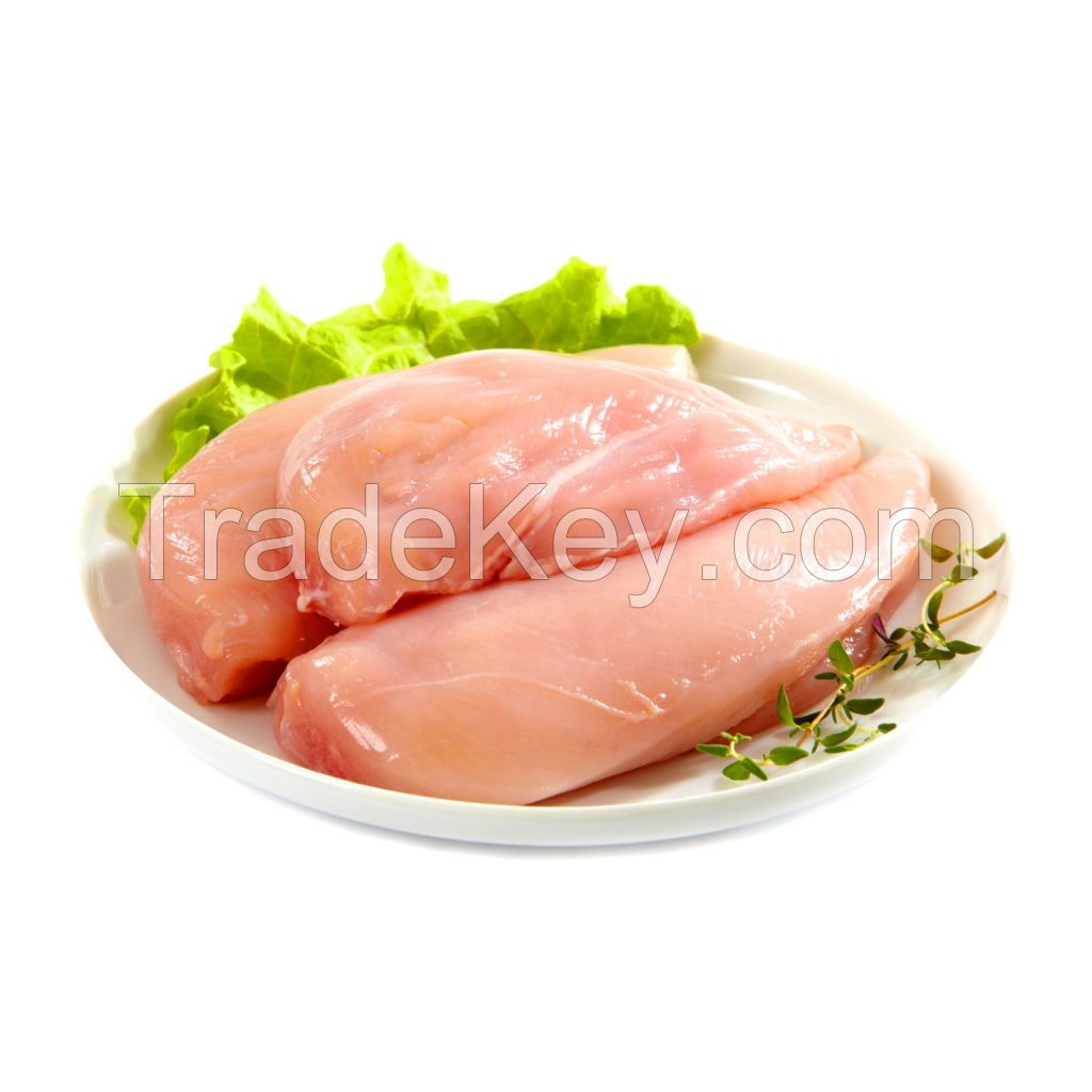 Fresh Frozen Halal  Chicken Single Fillet / Breast bounless