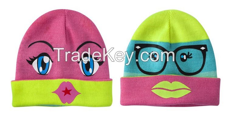 Wholesale Top Quality Knitted Beanie/Custom Beanie Hats