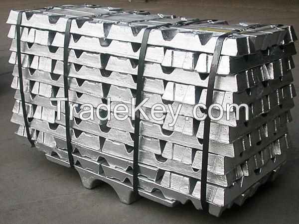 Aluminum Ingot 99.7% and 99.9 %