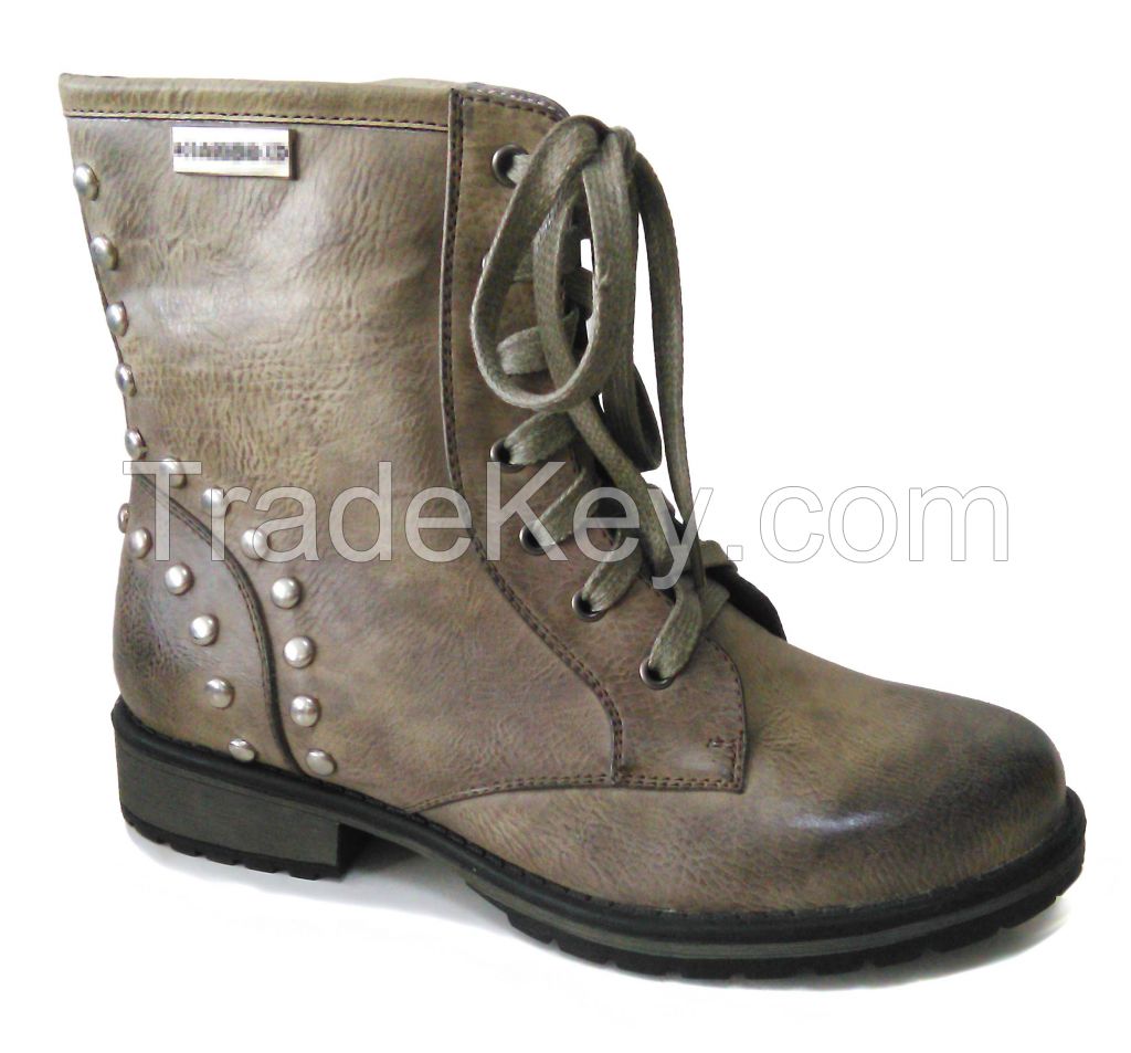 Vintage-look Rivet Of Women Fashion Casual Boots