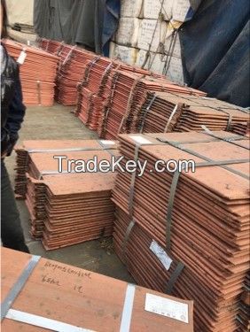 Copper cathodes form Chile 99.9% purity