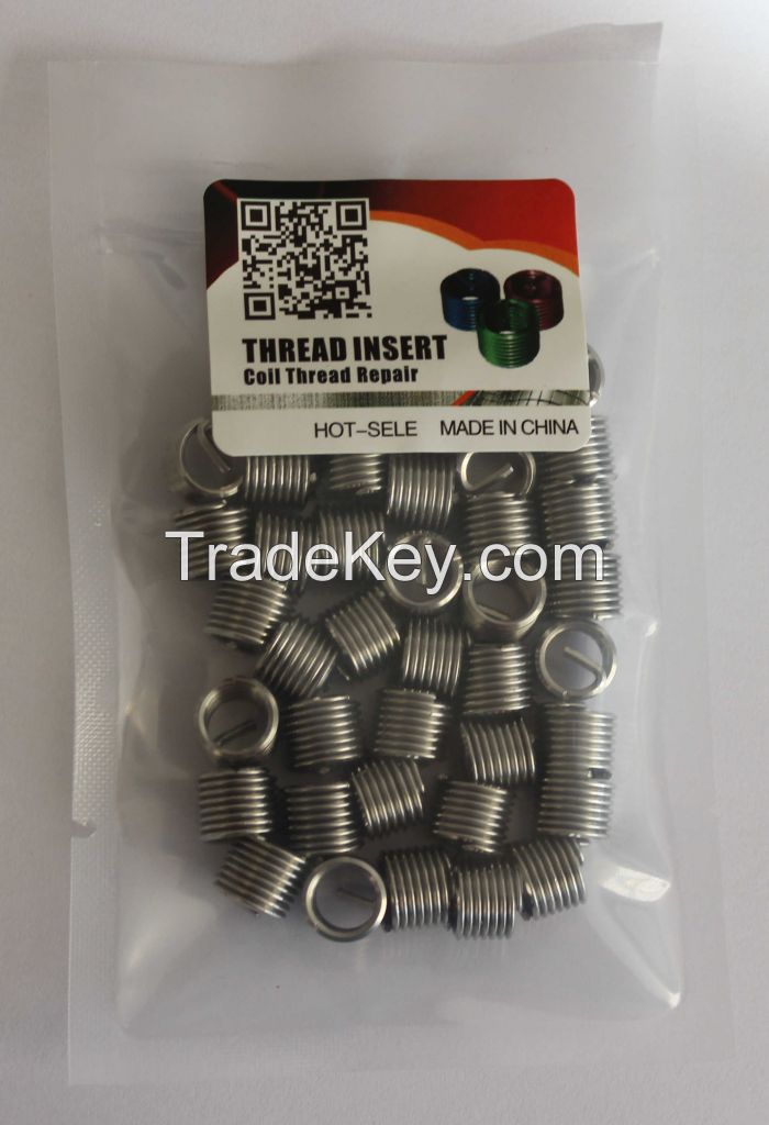 fasteners steel thread inserts for aluminum screw blind holes