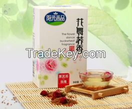Rose buckwheat tea