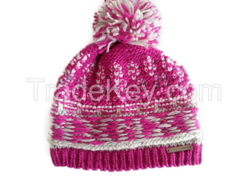 handmade women knitted Hat