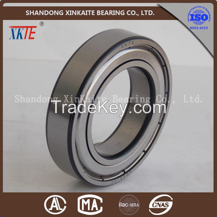 XKTE brand Double sealed bearing 6204ZZ for industrial machine from china bearing manufacture