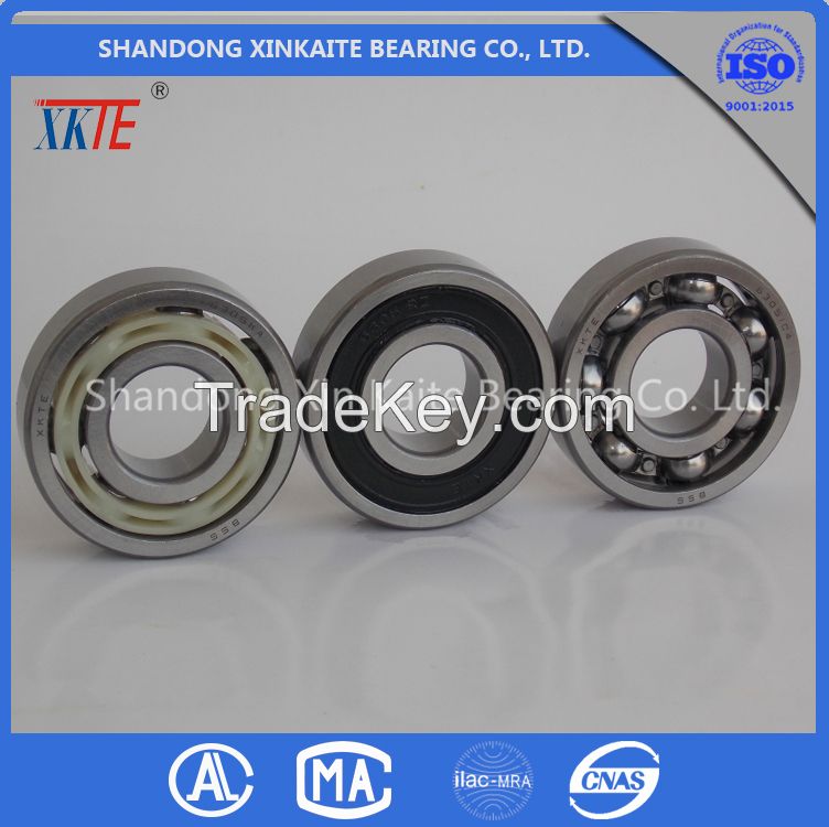 XKTE brand 6309 deep groove ball bearing for conveyor roller from china bearing manufacture