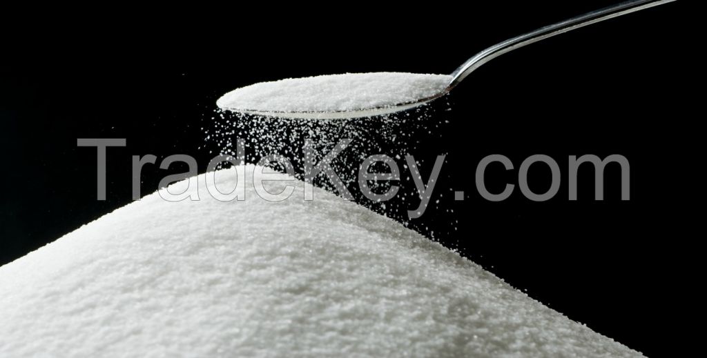 100% White refined Sugar Icumsa 45