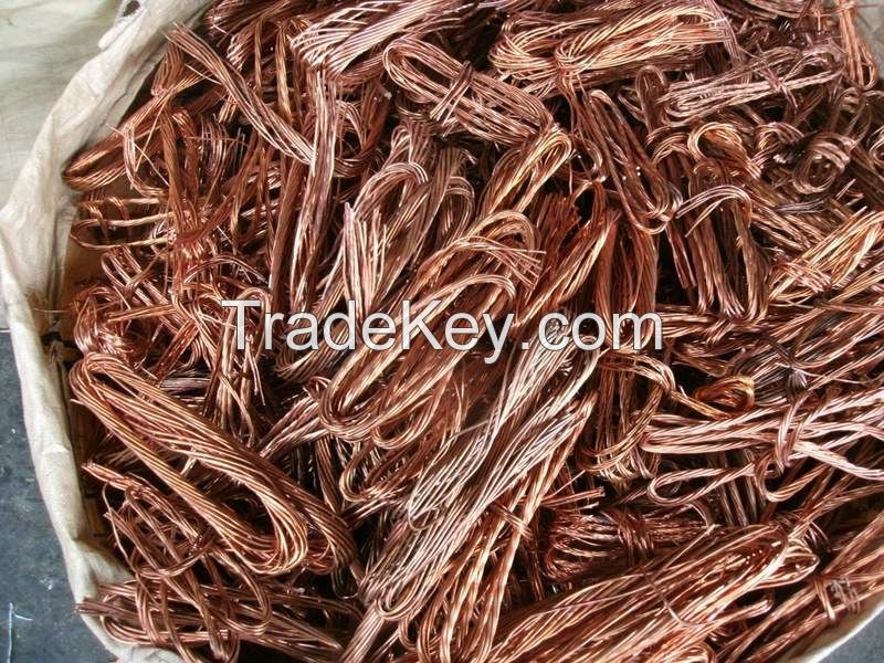 Copper scrap mill berry 99.99%