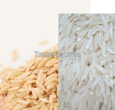 White/Brown Long Grain 25% Broken Rice