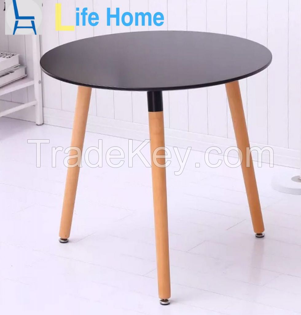Eames table leisure table wood legs table modern table dining round table