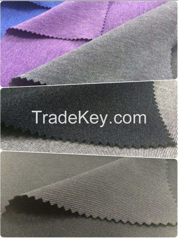Tr Fabric Polyester Rayon/Viscose Spandex Fabric Ponte-De-Roma Fabric for Men's Suit Fabric