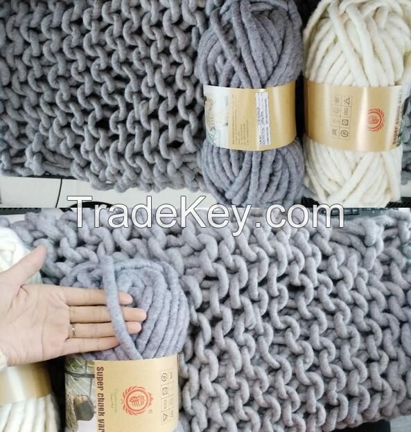 0.13NM/1 hand knitting 30%wool 70%acrylic yarn fancy yarn