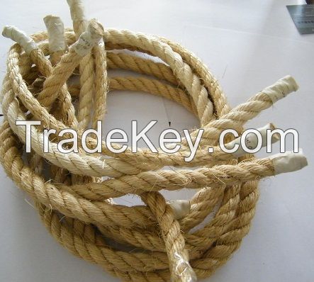 10mm Natural Sisal Rope Twisted Braided, Decking, Garden, Cat Scratching Post, Craft