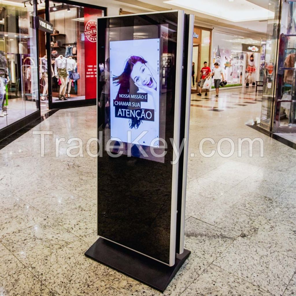 42" 55" 65" free standing lcd led backlight digital advertising display