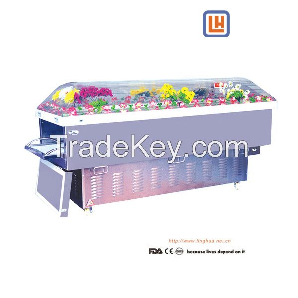 Fueral Display Air-Condition Coffin , Corpse Refrigerator, Body Ice Box, Mortuary Cooler
